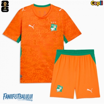 Coasta de Fildeș Echipament de Fotbal Replică Mondial 2026 Copii Acasa (+ Șorturi)